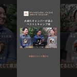 キャンプ場の選び方やおすすめグッズも✨ #犬のいる暮らし #犬とキャンプ #shorts