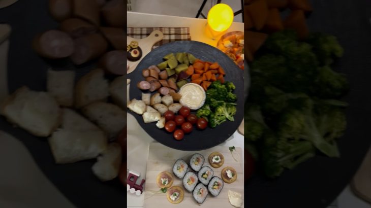 【X’mas Camp🎄】クリスマスキャンプでチーズフォンデュ🫕❤︎