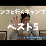 ワンコと行くキャンプ場ベスト５ 2023。１位は超オススメです。