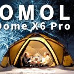 【POMOLY】新幕！初めてのドームテントに大興奮！大雪に負けないDome X6 Proが最高すぎた！