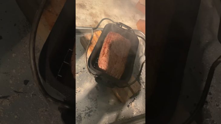 薪ストーブと肉三昧！ #キャンプ飯