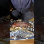 【キャンプ飯】超カンタン！豚肉の焚き火ホイル焼き#キャンプ飯