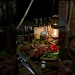 【キャンプ飯】いつかの塊肉のステーキ#キャンプ #キャンプ飯 #ソロキャン #cooking #アウトドア