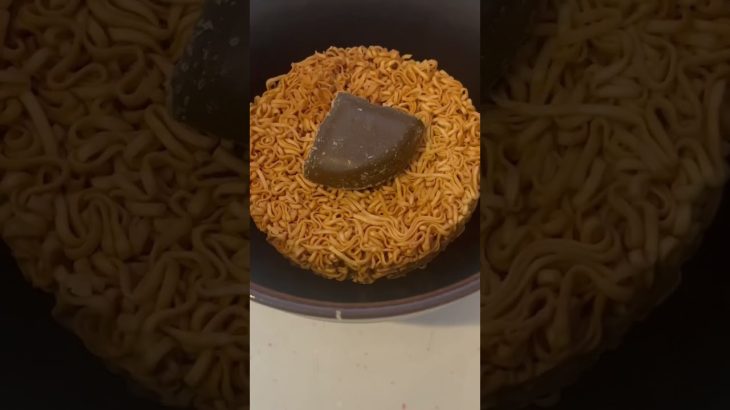 簡単うまっチーズカレーチキラー　#チキラー#チキンラーメン#キャンプ飯#車中飯#shorts #short