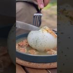 とろっとろ過ぎる…【丸ごと新玉ねぎのスープ】　 #新玉ねぎ #キャンプ飯 #料理動画