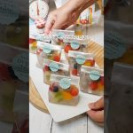女子会にプレゼントに！スクエアフルーツゼリー #簡単レシピ #簡単スイーツ #recipe #おうちスイーツ
