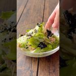 おつまみサラダ🍻お酒進みます🍻韓国海苔とツナ缶のおつまみサラダ