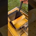 ホットケーキミックスを巻く！【チーズアメリカンドッグ風】手軽に朝食やおやつに！　#キャンプ飯 #ホットケーキミックス #簡単レシピ #簡単料理