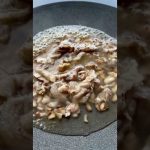 椎茸と豚肉のあんかけうどん　作ってみた。　#キャン飯　#アウトドア飯 #マルチグリドル　#大分キャンプ #簡単レシピ