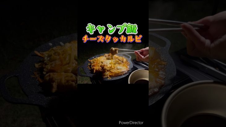 【キャンプ飯】チーズタッカルビ