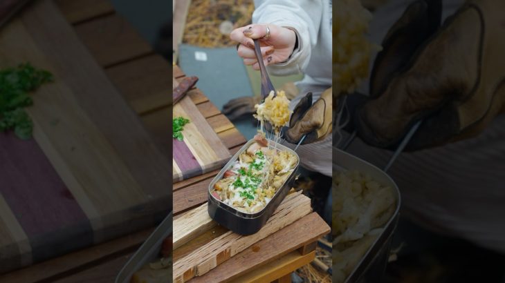 舞茸とベーコンチーズの炊き込みご飯