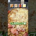 相方と食材を持ち寄りキャンプ飯作ったら美味すぎた！