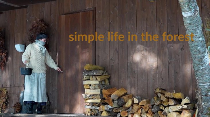 Outdoor fire Cooking | simple life in the forest | 焚き火でチーズフォンデュ