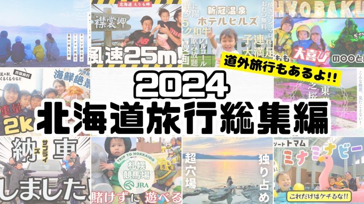 【北海道旅行vlog】子連れで楽しんだおすすめスポット総集編(札幌からトマムまで)