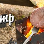 ハムの直火焼きとチーズフォンデュをフライパンで作る