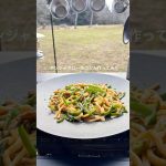 簡単キャンプ飯【青椒肉絲（チンジャオロース）うどん】　#キャンプ飯 #キャンプ #アウトドアグルメ #アウトドア料理 #アウトドアクッキング #大分キャンプ #cooking #青椒肉絲