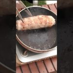【キャンプ飯】豚バラ肉でくるくるチャーシュー #shorts #キャンプ#キャンプ飯#簡単レシピ
