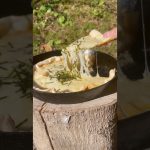 【絶品】チーズ盛モリ明太マヨピザ #shorts #キャンプ飯