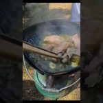 キャンプでつくる豚のコンフィ　#キャンプ #フランス料理 #低温調理