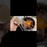 【孤独のBBQ】　牛の希少部位を使った贅沢丼　#bbq #アウトドアグルメ #アウトドア #孤独のグルメ　#料理 #cooking #steak #ステーキ　#ステーキ丼