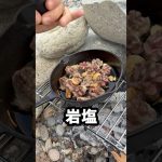 【キャンプ飯】やばい砂肝#料理#アウトドア#レシピ#おつまみ#shorts