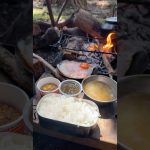 【キャンプ飯】森の朝食#ソロキャンプ #レシピ #asmr
