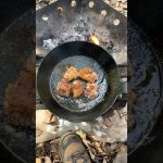 🧀ゆかりチーズ⏩レシピはコメント欄#キャンプ飯 #campping #outdoorcooking