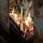 焼きネギクリームチーズベーコン #キャンプ飯