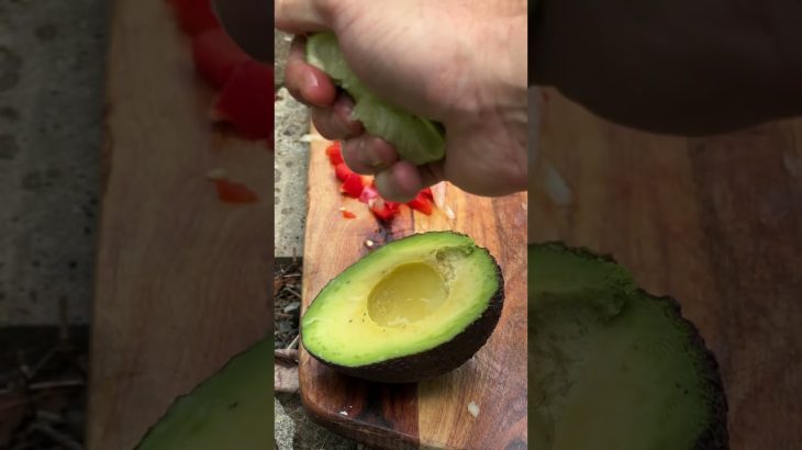 Outdoor Cooking – Epic Chicken Cheese Burrito Cooked Outdoors  #shorts #food #camping #trending