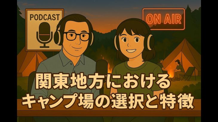 関東地方におけるキャンプ場の選択と特徴