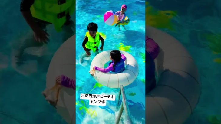 #ワンオペ#キャンプ#キャンピングカー#プール#おすすめキャンプ場#10月17日 #父としての責任