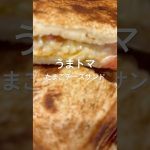 トマトでさっぱり！うま〜！😎🍅🍅♡♡ #キャンプ#camp #キャンプ飯 #ホットサンド #夏野菜 #あゆこきゃんぷ　#うまトマ