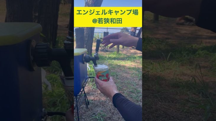 おすすめ）海キャンプ場@福井#campping #shorts