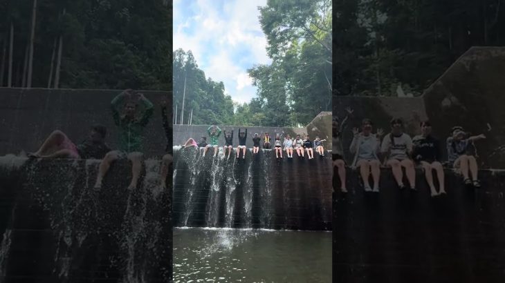 けやき祭まであと8日！ダムで遊べる！そんなキャンプ場がある！？ #アウトドア #キャンプ #川 #川遊び #fyp #おすすめにのりたい