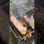 【巻くだけ】肉巻きチーズワッフル #キャンプ飯  #アウトドアグルメ #簡単レシピ  #簡単料理  #アレンジレシピ #飯テロ #cooking