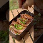 炊いて焼くだけのこれが美味い！キャンプの醍醐味焼肉丼！　#キャンプ飯 #肉 #メスティン #簡単レシピ