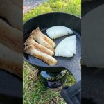 マキシマムで簡単！優雅な朝ごはんいただきます！　#キャンプ飯 #キャンプ 🏕️