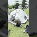 昭和ふるさと村2025設営編！muraco様よりテントをご提供いただきました！ #キャンプ #テント設営 #テント #muraco #おすすめにのりたい  #camping #camp #fyp