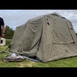 一人で５分で建てられるキャンプテントは本当なのか？立証してみました　TOMOUNT エアーテント 12㎡ インフレータブルテント