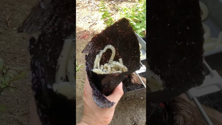 手巻きうどん？？？#キャンプ飯  #アウトドアグルメ #簡単レシピ  #簡単料理  #アレンジレシピ #飯テロ #cooking