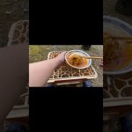 【孤独の外飯】おじさんが作る蒙古タンタンメン　#キャンプ飯 #アウトドアグルメ #cooking #bbq #ラーメン　#ramen