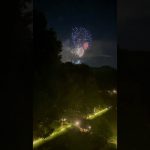 キャンプ場から見える花火 #shorts #おすすめ #花火