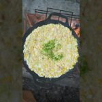 明太もちチーズもんじゃ（レシピは説明欄に記載）