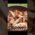 鶏肉のあたりめ #料理 #レシピ #キャンプ飯 #アウトドアグルメ #キャンプ #ゆるキャン△#焚き火