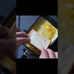 キャンプ飯【卵巻きチーズサンド】