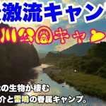 岐阜キャンプ場　和良川公園キャンプ場で2025.場内散策紹介と秋の夜長ソロキャンプした動画。岐阜おすすめ絶景清流キャンプ場の秋キャンプ