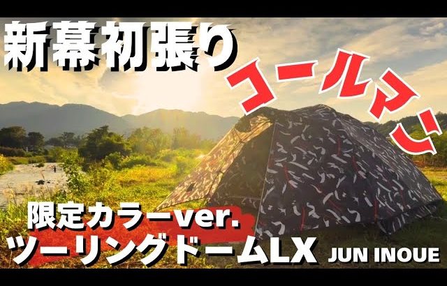 やっぱりコールマン！限定カラー【ツーリングドームLX】新幕で過ごすソロキャンプはやっぱり最高！ソロキャンプ用おすすめテントはやっぱりこれだ！