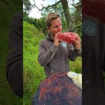 Primitive Cooking IRISH WAGYU in the Wild 🥩🌿 | ASMR Cooking Outdoors