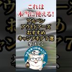 アルペンアウトドアーズで買えるコスパ最強神キャンプ道具TOP7#アルペン #キャンプギア #おすすめ #保存