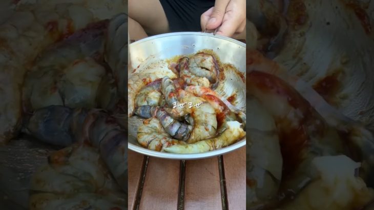 キャンプでチーズタッカルビ🏕️🧀#fyp #キャンプ #キャンプ女子 #アウトドア #Camp #outdoor #キャンプ飯 #おつまみレシピ #タッカルビ #チーズタッカルビ